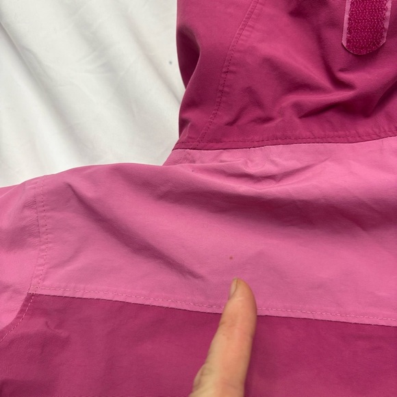 Lands End Girls Small 7-8 Pink Squall Winter Jacket Parka Coat Fleece Insulated - Picture 9 of 9